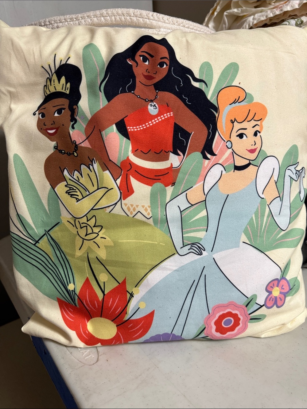 Girls Disney Princess Pillow-Blanket